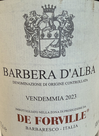 De Forville Barbera d'Albatext