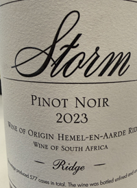 Storm Pinot Noir Ridgetext