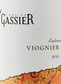 Gassier Embruns de Viogniertext