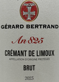 Gérard Bertrand An 825 Cremant de Limoux Bruttext
