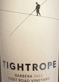 Tightrope Barbera Fleet Road Vineyardtext