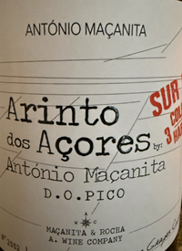 Azores Wine Co. Arinto dos Açores sur Lies 3 Colheitastext