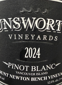 Unsworth Vineyards Pinot Blanctext