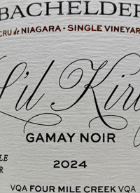 Bachelder Lil Kirby Gamay Noir 52% Whole Clustertext