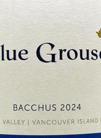 Blue Grouse Bacchustext