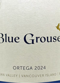 Blue Grouse Estate Ortegatext