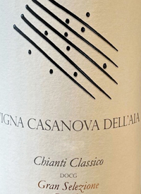 Istine Vigna Casanova dell’Aia Chianti Classico Gran Selezionetext