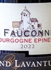 Roland Lavantureux Les Fauconniers Bourgogne Épineuiltext