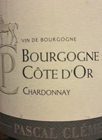 Pascal Clément Bourgogne Côte d'Or Chardonnaytext