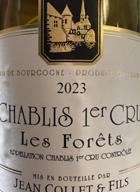 Jean Collet & Fils Chablis 1er Cru Les Forêtstext