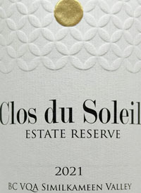 Clos du Soleil Estate Reserve Redtext
