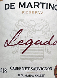 De Martino Legado Reserva Cabernet Sauvignontext
