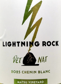 Lightning Rock Pét Nat Chenin Blanc Matsu Vineyardtext