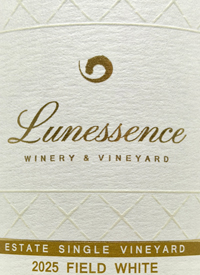 Lunessence Estate Single Vineyard Field Whitetext