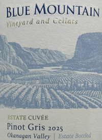 Blue Mountain Estate Cuvée Pinot Gristext