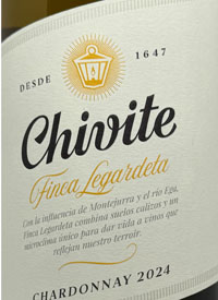 Chivite Finca Legardeta Single Vineyard Chardonnaytext