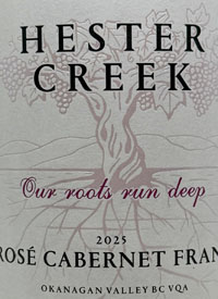 Hester Creek Rosé Cabernet Franctext