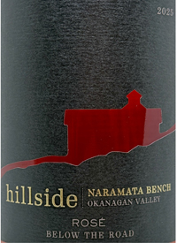 Hillside Rosé Below the Roadtext