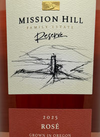 Mission Hill Reserve Rosé Grown in Oregontext