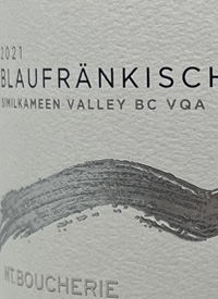 Mt. Boucherie Blaufränkischtext