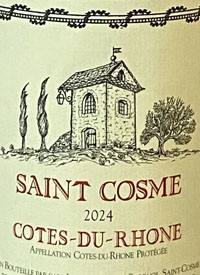 Saint Cosme Côtes du Rhônetext