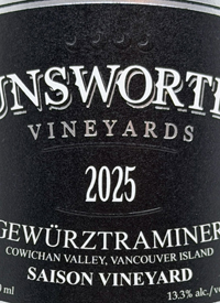 Unsworth Vineyards Gewürztraminertext