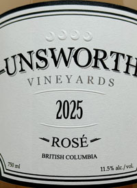 Unsworth Vineyards Rosétext