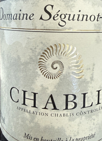 Domaine Séguinot-Bordet Chablistext