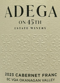 Adega on 45th Cabernet Franctext