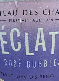 Château des Charmes Éclat! Rosé Bubblestext
