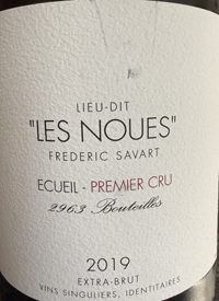 Champagne Savart Les Noues Premier Cru Extra Bruttext