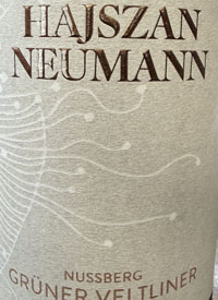 Hajszan-Neumann Nussberg Grüner Veltlinertext