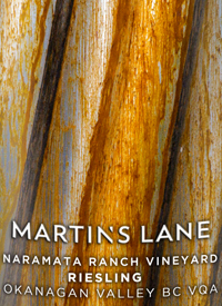 Martin's Lane Naramata Ranch Vineyard Rieslingtext