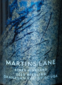 Martin's Lane Simes Vineyard Rieslingtext