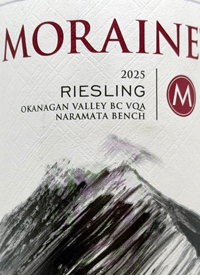 Moraine Rieslingtext