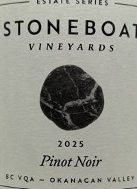 Stoneboat Vineyards Estate Series Pinot Noirtext