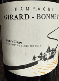 Champagne Girard-Bonnet Mon Villages Blanc de Blancs Grand Cru Extra Bruttext
