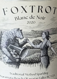 Foxtrot Blanc de Noir Traditional Sparkling Winetext