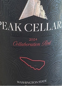 Peak Cellars Collaboration Red Washington Collaboration Seriestext