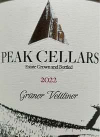 Peak Cellars Grüner Veltlinertext