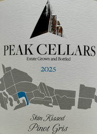 Peak Cellars Skin Kissed Pinot Gristext