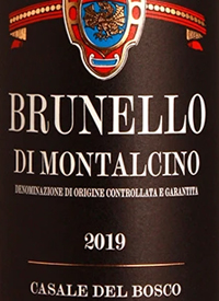 Tenute Silvio Nardi Casale del Bosco Brunello di Montalcinotext
