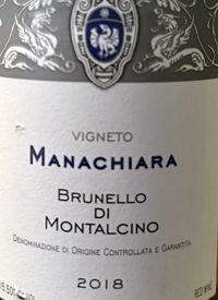 Tenute Silvio Nardi Vigneto Manachiara Brunello di Montalcinotext