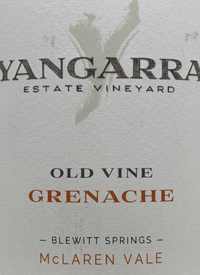 Yangarra Old Vine Grenache Blewitt Springstext